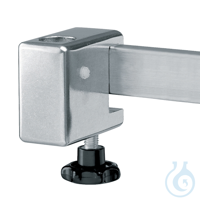 Wandschienenklaue für Normschienen, mit Aufnahme Ø 18 mm Wandschienenklaue...