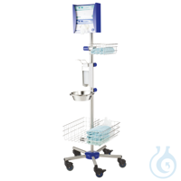 mobiles Hygienecenter, ultramarinblau  *Versand nur per Spedition möglich*...