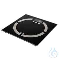 Diagnosewaage Denise, schwarz/Glas  UK = 4 Stck. Diagnosewaage Denise,...