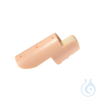 Fingerschiene nach Stack, für Knopflochfinger, hautf. gepolstert Gr. 5...