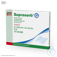 2Artikel ähnlich wie: Suprasorb G Gel-Kompressen steril, 5 x 6,5 cm (5 Stck.) UK = 80 Pack...