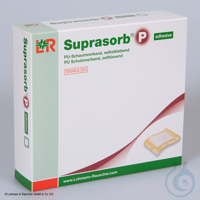 Suprasorb P PU-Schaumverbände, steril, selbstklebend, 7,5 x 7,5 cm (10 Stck.)...