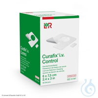 Curafix i.v. Control Kanülenpflaster 6 x 7,5 cm, steril (50 Stck.) UK = 8...