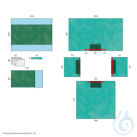 Raucodrape PRO Universal-Set I, steril, Abdecktücher 2-lagig Plus (13 Sets)...