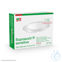 Suprasorb P sensitive multisite border lite steril, 7,5 x 9,5 cm (10 Stck.)...