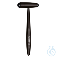 Reflexhammer nach Buck, klein, 18 cm, Aluminium, schwarz Reflexhammer nach...