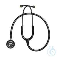 LuxaScope Sonus SX Stethoskop Edelstahl für Erwachsene / Kinder, schwarz...