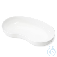 Nierenschale aus PP, weiß, 260 x 137 x 40 mm Pack = 5 Stck. Nierenschale aus...