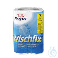 Fripa - Wischfix Küchenrollen 3-lagig (16 Pack à 2 x 51 Bl.) VE= 1 Karton EAN...
