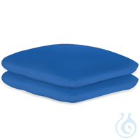 Kissenbezüge Frottee royalblau, 40 x 40 cm, mit Reißverschluss (2 Stck.)...