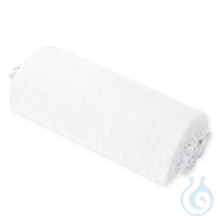 Nackenrollenbezug Frottee weiß, für Halbrollen 40 cm Nackenrollenbezug...