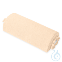 Nackenrollenbezug Frottee beige, für Halbrollen 40 cm Nackenrollenbezug...