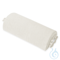 Nackenrollenbezug Frottee silbergrau f. Halbrollen 40 cm Nackenrollenbezug...