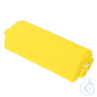 Nackenrollenbezug Frottee gelb, für Halbrollen 40 cm Nackenrollenbezug...