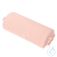 Nackenrollenbezug Frottee apricot, für Halbrollen 40 cm Nackenrollenbezug...