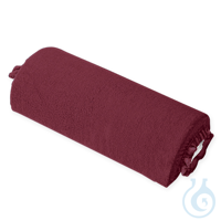 Nackenrollenbezug Frottee brombeer, für Halbrollen 40 cm Nackenrollenbezug...