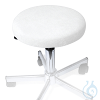 Hockerbezug Frottee weiß für Hocker 40 bis 45 cm Ø Hockerbezug Frottee weiß...