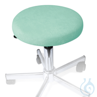 Hockerbezug Frottee mint für Hocker 40 bis 45 cm Ø Hockerbezug Frottee mint...