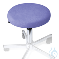 Hockerbezug Frottee viola für Hocker 40 bis 45 cm Ø Hockerbezug Frottee viola...