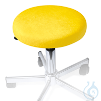 Hockerbezug Frottee gelb für Hocker 40 bis 45 cm Ø Hockerbezug Frottee gelb...
