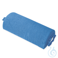 Nackenrollenbezug Frottee aqua, für Halbrollen 40 cm Nackenrollenbezug...