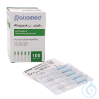 Akupunkturnadeln ratiomed 0,20 x 15 A3 mit Plastikgriff (100 Stck.) UK = 100...