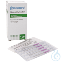 Akupunkturnadeln ratiomed 0,25 x 40 A3 mit Plastikgriff (100 Stck.) UK = 100...