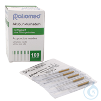 Akupunkturnadeln ratiomed 0,30 x 30 A3 mit Plastikgriff (100 Stck.) UK = 100...