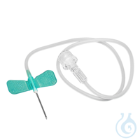 Wingflo Flügelkanülen 21 G, 0,80 x 19 mm, grün (50 Stck.) UK = 20 Pack...