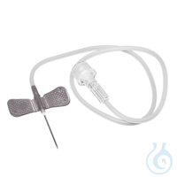 Wingflo Flügelkanülen 22 G, 0,70 x 19 mm, schwarz (50 Stck.) UK = 20 Pack...