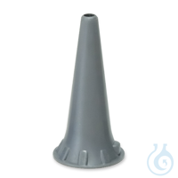 Einmal-Ohrtips 2,5 mm grau, für Kinder (50 Stck.)  Tüte = 20 Btl....