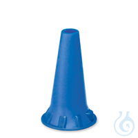 Einmal-Ohrtips 4,0 mm blau, für Erwachsene (50 Stck.)  Tüte = 20 Btl....