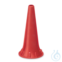 Einmal-Ohrtips 2,5 mm rot, für Kinder (50 Stck.) Tüte = 20 Btl....
