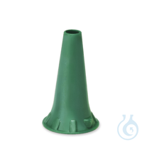 Einmal-Ohrtips 4,0 mm grün, für Erwachsene (50 Stck.) Tüte = 20 Btl....