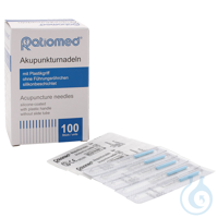 Akupunkturnadeln ratiomed 0,20 x 15 S3 silikonbeschichtet (100 Stck.) mit...