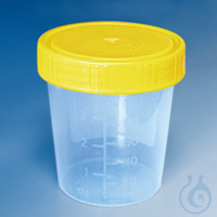 2Artikel ähnlich wie: Urinbecher 100 ml mit Schraubdeckel gelb einzeln steril verpackt UK = 150...