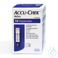 Accu-Chek Aviva Blutzuckerteststreifen ohne Maltose Interferenz (10 T.)  EAN:...