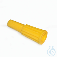 Verschlussstopfen Luer positiv/negativ gelb, steril (100 Stck.) UK = 50 Pack...