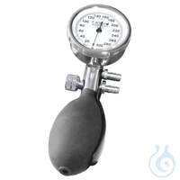 Manometer allein für Konstante II Blutdruckmessgerät Kunststoff verchromt...