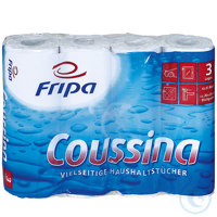 Fripa - Coussina Haushaltstücher 3-lagig (8 Pack à 4 x 51 Bl.) Fripa -...