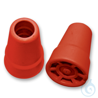 Gehhilfe-Kappe feuerrot 19 mm Gehhilfe-Kappe feuerrot 19 mm  