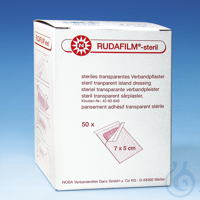 2Artikel ähnlich wie: RUDAFILM-steril Wundschnellverbände 7 x 5 cm (50 Stck.) UK = 90 Pack...