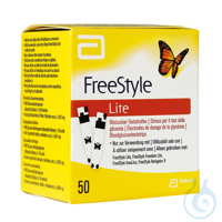 FreeStyle Lite Blutzuckerteststreifen (50 T.)  PZN: 00435991  VE: 1 Packung...