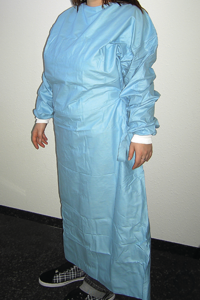 NOBADRESS-Comfort OP-Kittel blau, Gr. L UK = 20 Stck. NOBADRESS-Comfort...