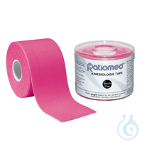 Kinesiologie-Tape ratiomed 5 m x 5 cm. pink (1 Rl.) UK = 24 Boxen PZN:...