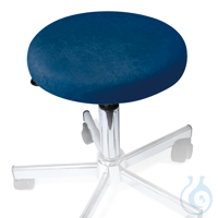 Hockerbezug Frottee marine für Hocker 40 bis 45 cm Ø Hockerbezug Frottee...