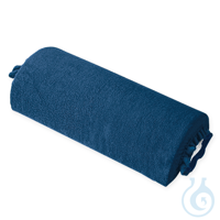 Nackenrollenbezug Frottee marine, für Halbrollen 40 cm Nackenrollenbezug...