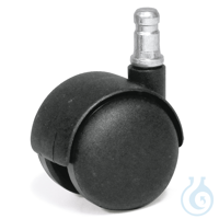 Doppellaufrolle Ø 50 mm, normal mit Zapfen Doppellaufrolle Ø 50 mm, normal...