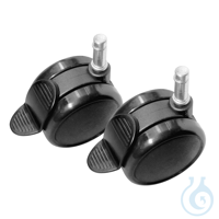 feststellbare Doppelrolle Ø 75 mm, für Vielzweckwagen MEG 940600...