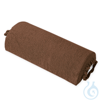 Nackenrollenbezug Frottee nougat, für Halbrollen 40 cm Nackenrollenbezug...